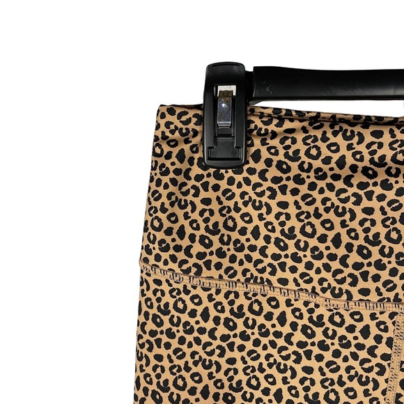 AllFenix Anthropologie Size S Sandy Cheetah Print High Waisted Athletic Leggings - Picture 3 of 7